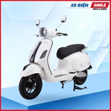 Xe Máy Điện Dibao Tesla Chic màu Trắng xám tại Xe Điện Smile — ảnh 4