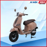 Xe Máy Điện Dibao Tesla Dio E màu Nâu xám tại Xe Điện Smile — ảnh 3