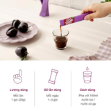 Nước ép mận khô HeyN 100% Organic Prune Stick 20g x 14 gói