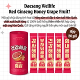 Nước uống Hồng sâm mật ong bưởi (RED GINSENG HONEY GRAPE FRUIT) 10g x 20 gói