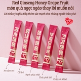 Nước uống Hồng sâm mật ong bưởi (RED GINSENG HONEY GRAPE FRUIT) 10g x 20 gói