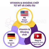 Viên uống bổ sung Magie - Magnesium Max (hộp 90 viên - sử dụng 90 ngày)