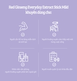 Nước hồng sâm Red Ginseng Everyday Extract Stick Mild 10ml x 30 gói