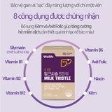 Set quà Viên uống bổ gan Milk Thistle hộp 30 viên x 2 hộp