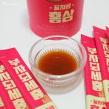 Set quà Nước uống Hồng sâm Mật ong Hoa quả (hồng & bưởi) 10g x 20 gói x 2 hộp