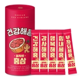 Set quà Nước uống Hồng sâm Mật ong Hoa quả (hồng & bưởi) 10g x 20 gói x 2 hộp