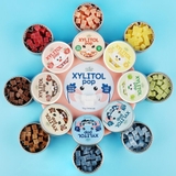 Kẹo ngậm răng miệng Xylitol Pop Mellow Nature 100% Xylitol Phần Lan 5 vị 70g
