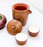 Bộ ấm kim sa đối ẩm (hộp vải)