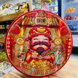 Bánh quy thần tài hộp tròn 268gr