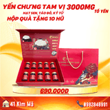 Tổ Yến Chưng Tam Vị 3000mg Tổ Yến