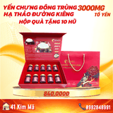Tổ Yến Đông Trùng Đường Kiêng 3000mg Yến