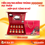 Tổ Yến Đông Trùng Hạ Thảo 3000mg Yến