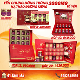 Tổ Yến Đông Trùng Đường Kiêng 3000mg Yến