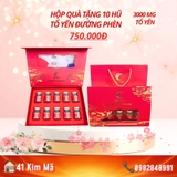 Hộp Quà Tặng 10 Hũ Yến Chưng Thượng Hạng