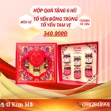 Hộp Quà 6 Hũ Yến Chưng Thượng Hạng Mix Vị