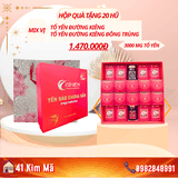 Hộp Quà Tặng 20 Hũ Yến Chưng Thượng Hạng