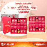 Hộp Quà Tặng 20 Hũ Yến Chưng Thượng Hạng