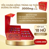 Tổ Yến Đường Kiêng Đông Trùng Hạ Thảo 3000mg Yến