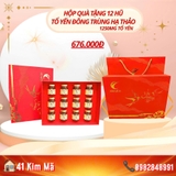 Yến Chưng Đông Trùng Hạ Thảo 1250mg Tổ Yến