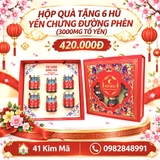 Yến Chưng Đường Phèn 3000mg Tổ Yến