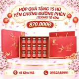 Yến Chưng Đường Phèn 1250mg Tổ Yến