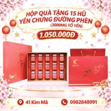 Yến Chưng Đường Phèn 3000mg Tổ Yến
