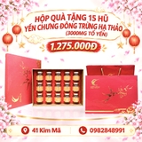 Yến Chưng Đông Trùng Hạ Thảo 3000mg Tổ Yến