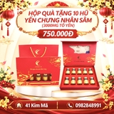 Yến Chưng Nhân Sâm 3000mg Tổ Yến