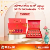 Yến Chưng Đường Phèn 1250mg Tổ Yến