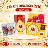 Yến Rút Lông Nguyên Tổ Xuất Khẩu Hộp 50g