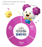 마이키즈 칼슘D 구미 (4g×60구미)