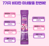 락피도 캐치티니핑 시즌5 영양가득 비타젤리 (15gx15포)