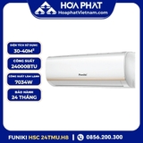 Điều hoà Funiki 24000BTU 1 chiều HSC 24TMU.H8