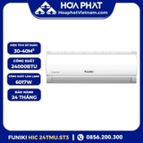 Điều hoà Funiki 24000BTU 1 chiều Inverter HIC 24TMU.ST3