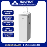 Máy lọc nước Hòa Phát Hydrogen ion kiềm RO nóng lạnh HyperS HPA885
