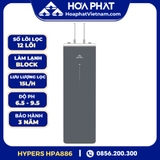 Máy lọc nước Hòa Phát Hydrogen ion kiềm RO nóng lạnh HyperS HPA886