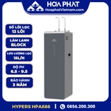 Máy lọc nước Hòa Phát Hydrogen ion kiềm RO nóng lạnh HyperS HPA886