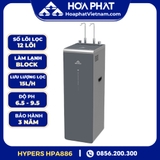 Máy lọc nước Hòa Phát Hydrogen ion kiềm RO nóng lạnh HyperS HPA886