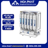 Máy lọc nước RO để gầm chân quỳ Hòa Phát HWU1A1022