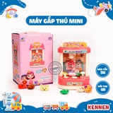 Đồ chơi máy gắp thú mini dùng pin hoặc cắm điện