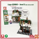 Bộ Lego thương hiệu nổi tiếng The Coffee level 3 sao