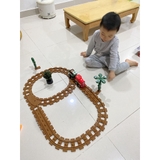 Đồ chơi tàu hỏa noel quà tặng giáng sinh cho bé