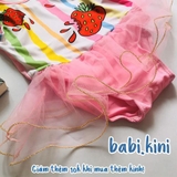 Bikini bé gái 10- 15kg dáng ba lê