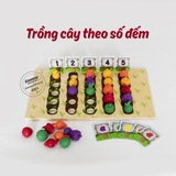 Đồ chơi nông trại trồng cây học đếm và màu sắc cho bé từ 2 tuổi
