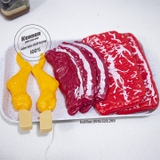 Bộ đồ nướng BBQ nhiều món ăn để nhận biết các món ăn và giải trí cho bé