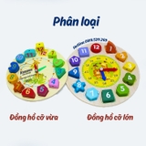 ĐỒNG HỒ 5in1 cho bé 1-3 tuổi LOẠI ĐẸP