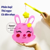 Đèn trung thu cho bé kèm đèn nhạc bé tự làm DIY