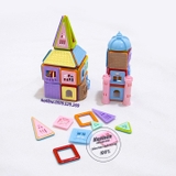 Ghép lâu đài nam châm Magnetic Blocks 77-105 chi tiết