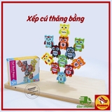 Xếp hình gấu thăng bằng chính hãng CABI gỗ cao cấp