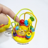 Luồn hạt gỗ - giáo cụ Montessori LOẠI ĐẸP
